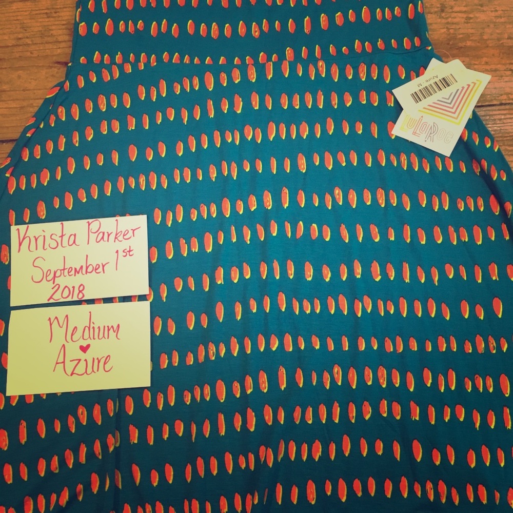 Azure Skirt Lularoe